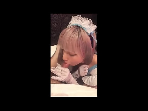 ❤️ Japanisches Idol [mayuka], französisches Dienstmädchenkostüm, Teil 1, Blowjob und Wichsen mit Lotion ☑ Just porn bei uns